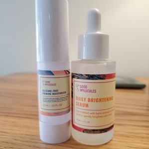 Good Molecules Primer + Brightening Serum
